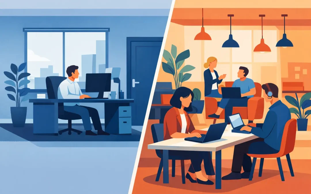 Private Office Versus Coworking for Small Firms